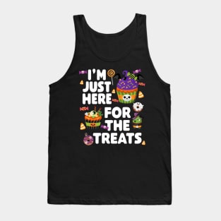 I'm Just Here For The Treats - Halloween Tank Top